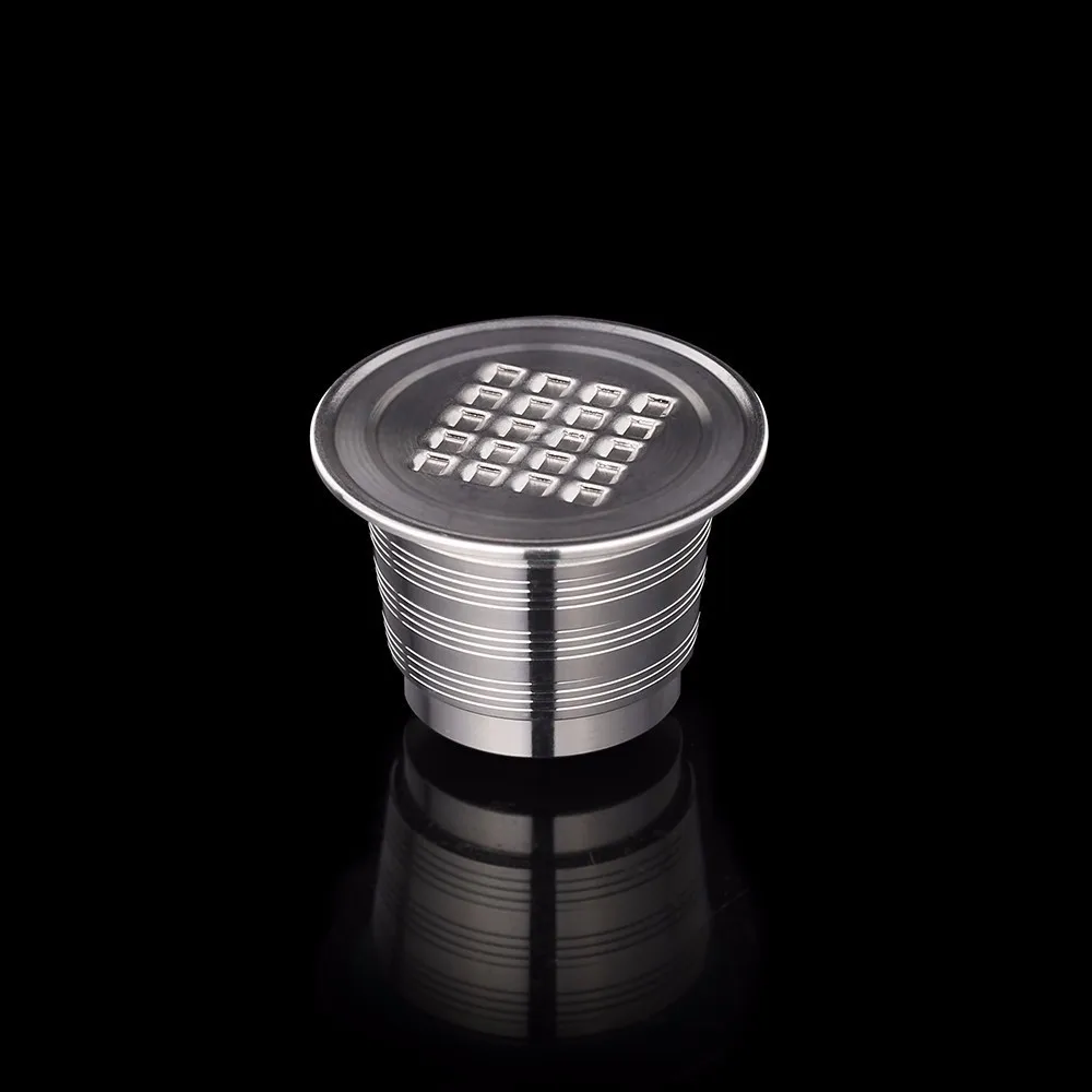 Nespresso многоразовая капсула многоразовый фильтр для кофе капельница Сталь Nespresso Cafeteira Capsulas De Cafe Recargables Reutilizables