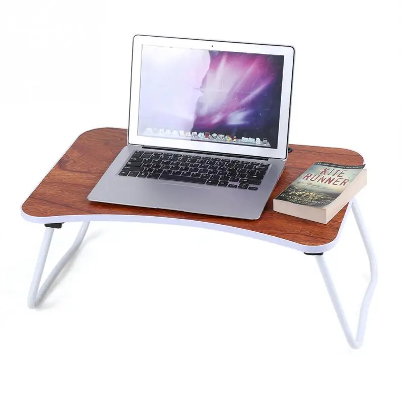 

Multi-purpose Folding Laptop Bed Desk Portable Standing Table Breakfast Tray Folding Bed Desk Table Stand Tray