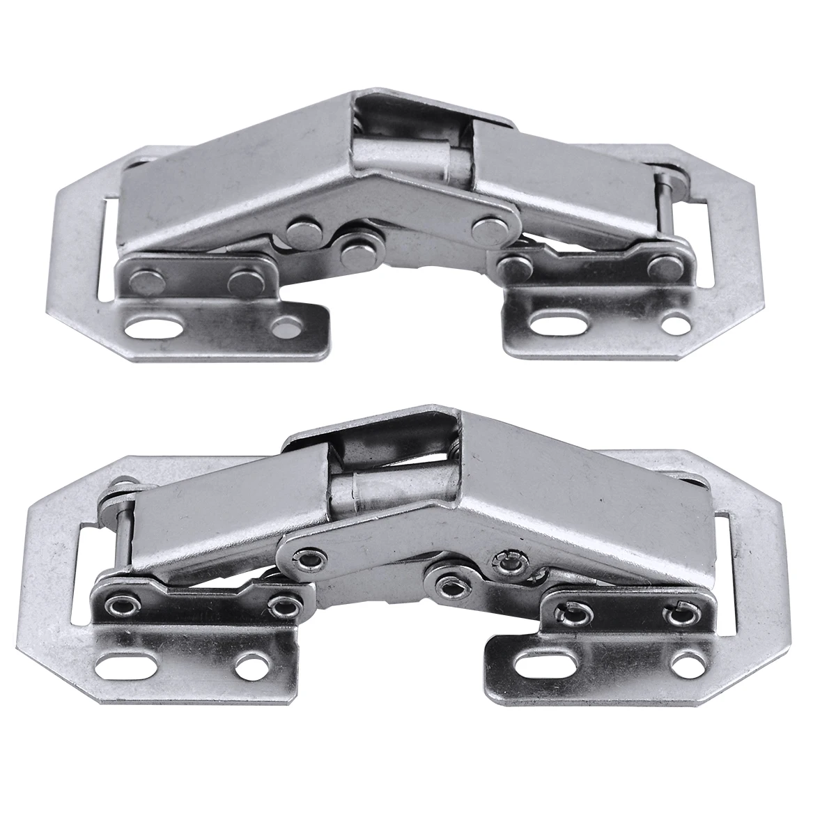 Goede Een Paar 90 Graden Scharnieren 3 inch Lente Scharnier voor Kast Kast Meubilair Deur Scharnier Hardware met Schroeven