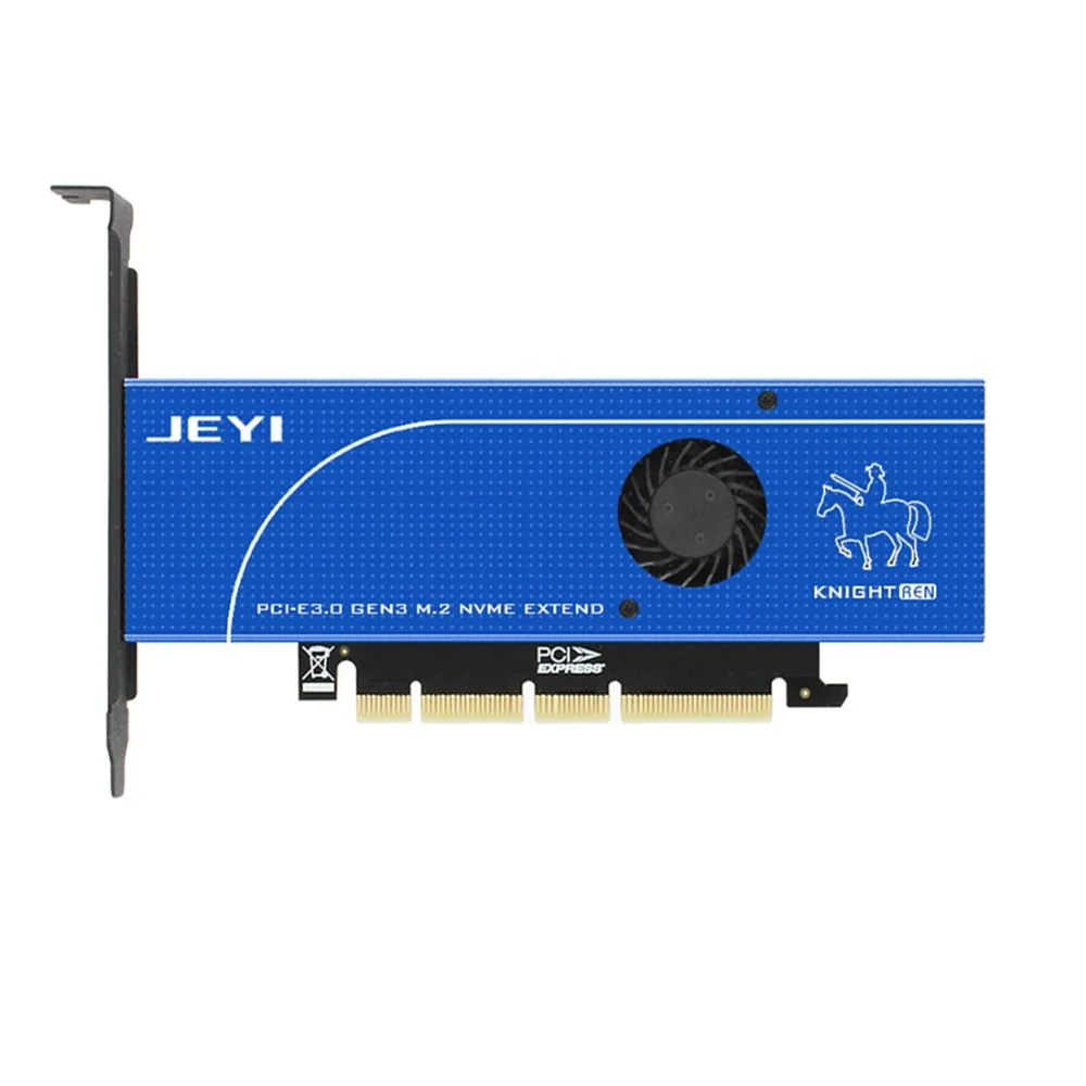 JEYI Blue Knight SK19 m. 2 для NVME NGFF SATA 110 мм PCIE3.0 двойной диск удлинитель адаптер карта Pcie3.0 Gen3