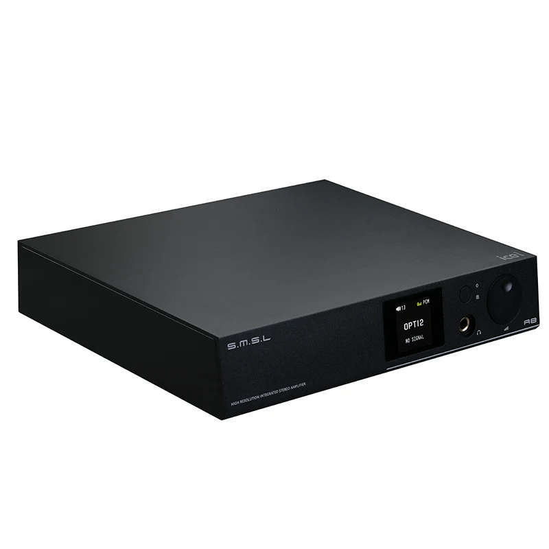 

SMSL A8 DAC Digital Amplifier AK4490 DAC PCM 768kHz & Native DSD512 ICEpower 125W*2 module Latest XMOS solution TPA6120