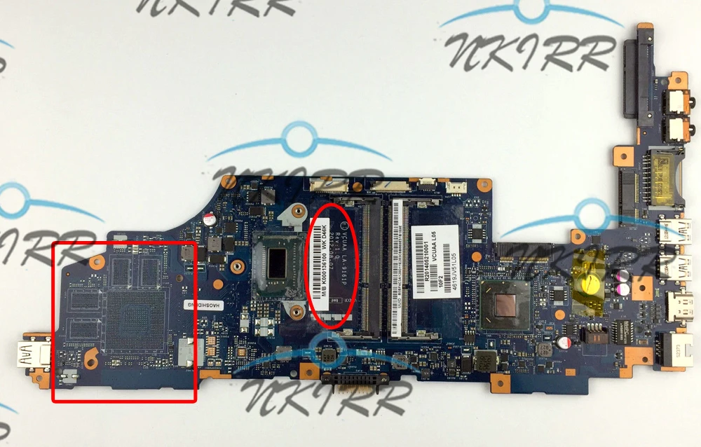 

100% work VCUAA LA-9161P K000136080 K000141020 i3 CPU HM77 DDR3 motherboard for Satellite U900 U940 U945