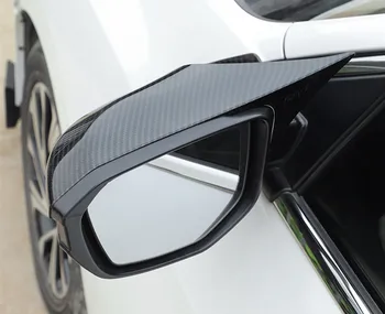 

Black / Carbon Fiber Color Rear View Mirror Cover Cover Horn Shape ABS Side Mirror Rearview Caps For Honda For Civic 2016-2019