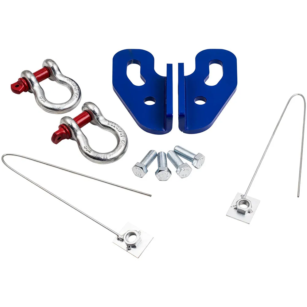 

Recovery Tow Points set for Nissan Patrol GU Series 2,3,4,5 +SHACKLES Heavy Duty
