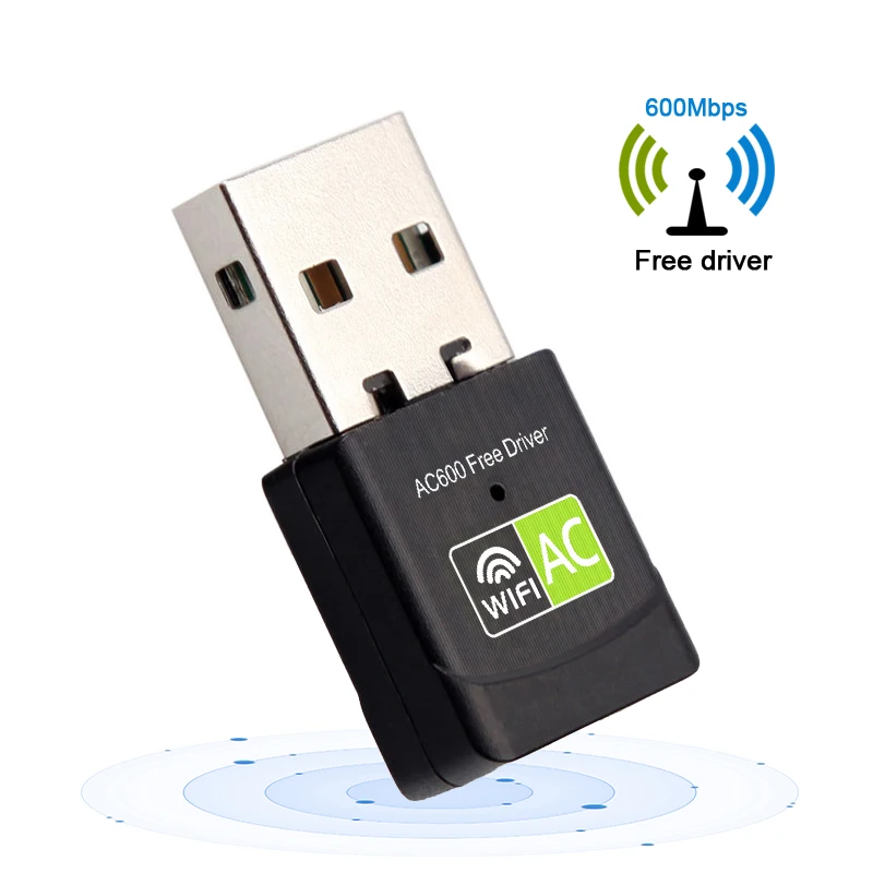 USB Wifi Adapter USB Ethernet LAN Card 5 ghz Wi-fi Adapter PC USB Wifi Receiver 802.11AC Wifi Dongle Plug Wireless Adapter