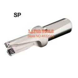 SP C32-2D-SD34/C32-2D-SD34.5, заменить лезвия и Тип дрели для SPMW SPMT вставить U Бурение мелководное отверстие Индексируемые вставные сверла
