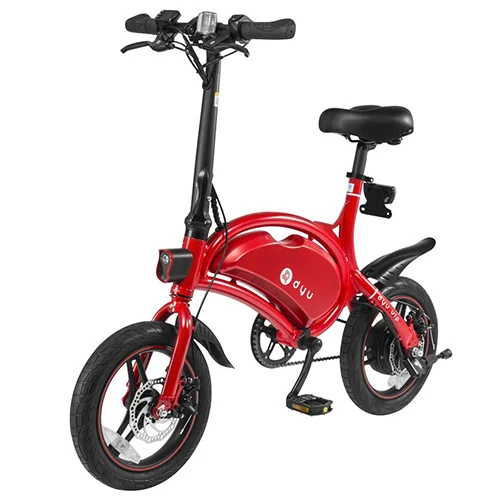

F - Wheel DYU D3 10.4Ah 36V Battery Electric Bike Outdoor Aluminum Alloy Smart Folding Electric Bike Moped Bicycle