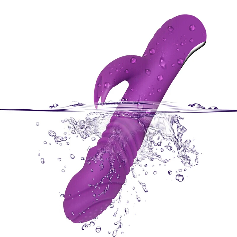 Вибратор с подогревом Meselo 7 скоростей 3 режима скручивание G spot фаллоимитатор