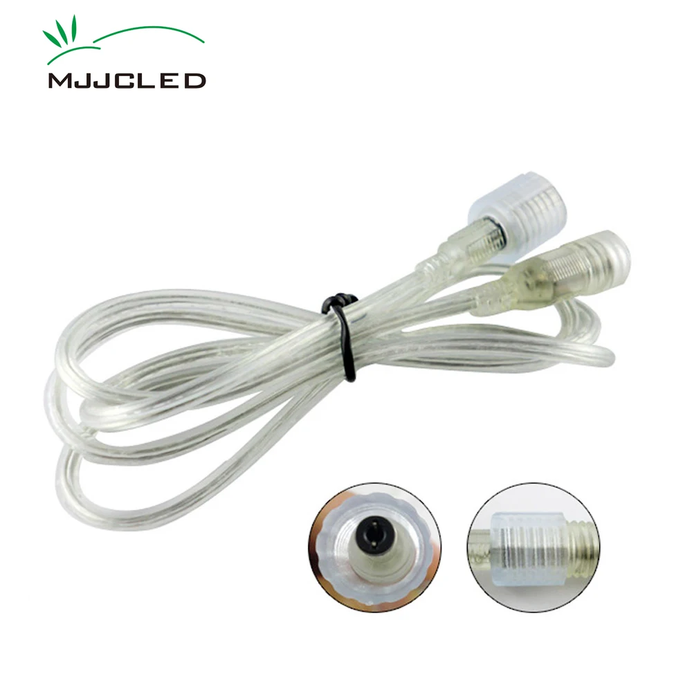 

Waterproof DC Extension Cable Wire IP68 Male Female Crystal DC Power Cord 1M Wateproof Connector for 12V 24V LED Strip Light