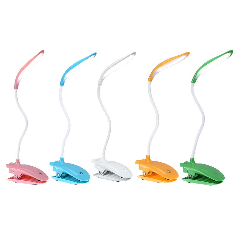 Desk lamp USB led Table Lamp 16 LED with Clip Bed Reading book Eye Protection Night Light Touch | Лампы и освещение