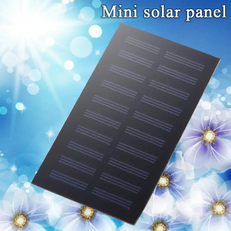 

110 * 69mm Mini 5V 1.25W Flexible Solar Panels DIY Portable For Cell Phone Toy Charge