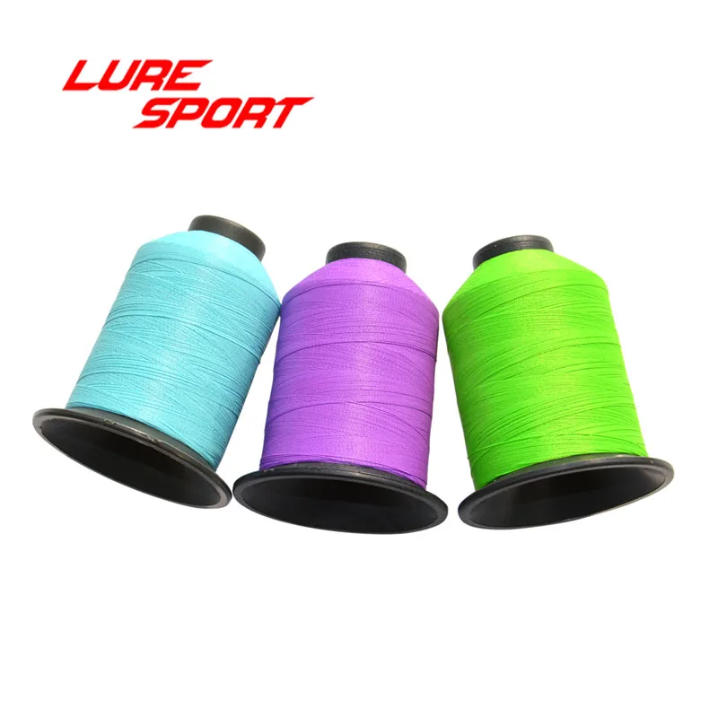 LureSport, 2 шт., нейлоновая нить, 1500 м, 210D, направляющая для связывания, строительный компонент, направляющая для связывания стержней, обмотка, Ремонт резьбы, аксессуары для самостоятельной сборки