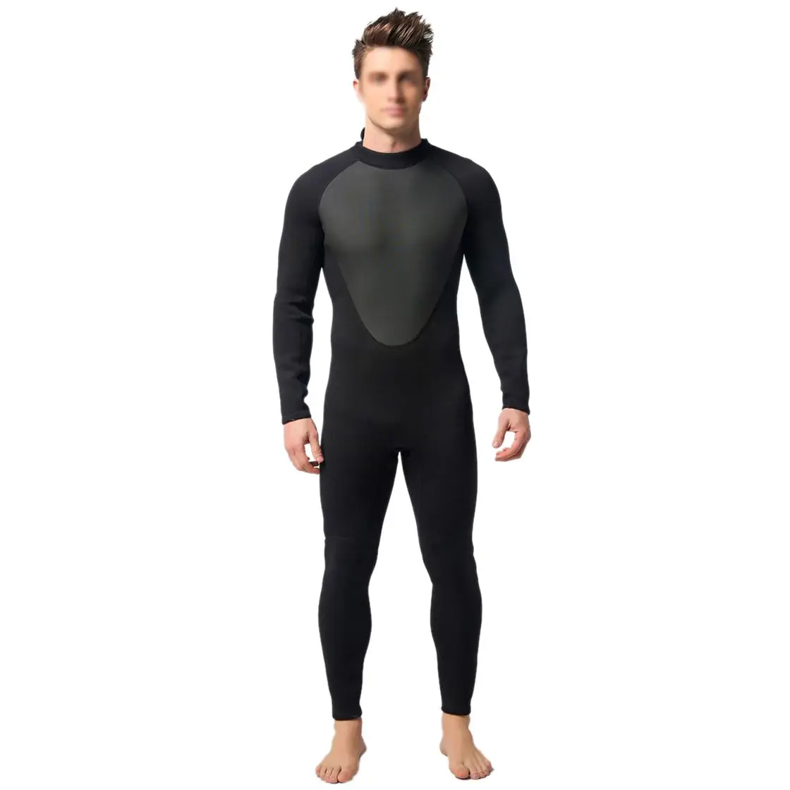 

3MM diving suit suit cold and warm Men's Surf Wetsuit diving suit (XL)
