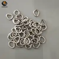 Japan quality PEAR fishing solid ring fishing parts Pear rings stainless steel GP rings Fishing Lures Accessories