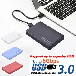 2,5 дюйма SATA USB 3,0 жесткий диск, SSD, корпус внешний для ноутбука диск случае