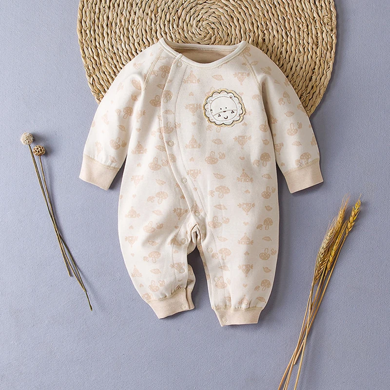 

Romper Baby Newborn Infant Baby Clothes Organic cotton baby girl Rompers boy Winter Jumpsuit overall baby halloween costume bebe