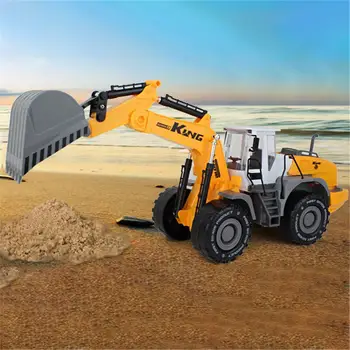 

Remote Control Car MGRC 5 Channel Wireless RC 1:30 Truck Engineering Mining Bulldozer Construction Vehicle Electric Model Toy