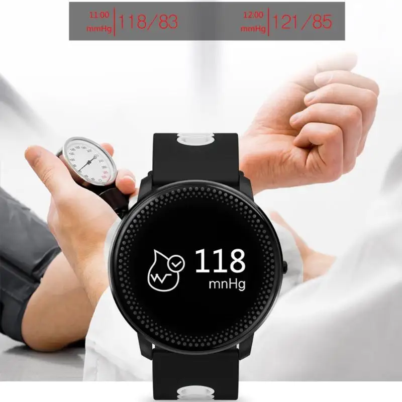 CF007 IP67 Водонепроницаемый Bluetooth сердечного ритма Фитнес трекер Smart