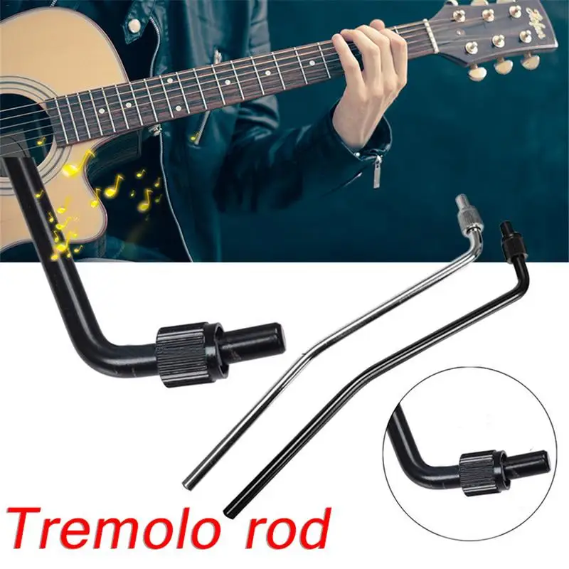 Metal Alloy Electric Guitar Rocker Metal Double Tremolo Arm Bar Crank
