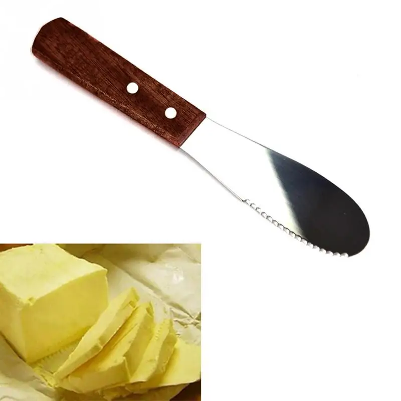 

Cheese Slicer Wide Sandwich Spreader Kitchen Accessory Breakfast Tool Spatula Stainless Steel Butter Knife