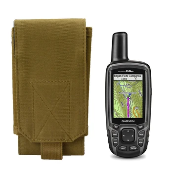 

Outdoor Army Camo Camouflage Portable Bag Belt Pouch Case for Hiking GPS Garmin GPSMAP 60cs 64st 62st 64 62 64cs 62cs 66st
