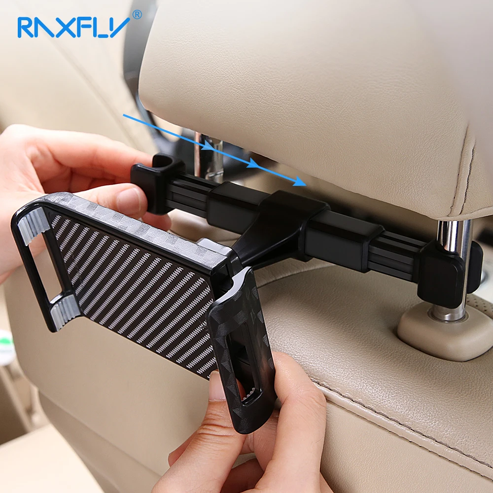 

RAXFLY Adjustable Car Back Seat Holder For Phone Tablet PC Holder 360 Degree Rotation Car Mount Headrest Bracket Stand For Phone