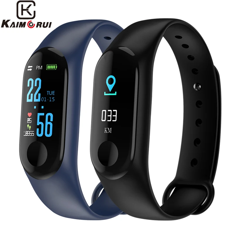 

Smart Bracelet Color IPS Screen Smart Sport Fitness Bracelet Waterproof Heart Rate Monitor Step Activity Tracker for Men Women