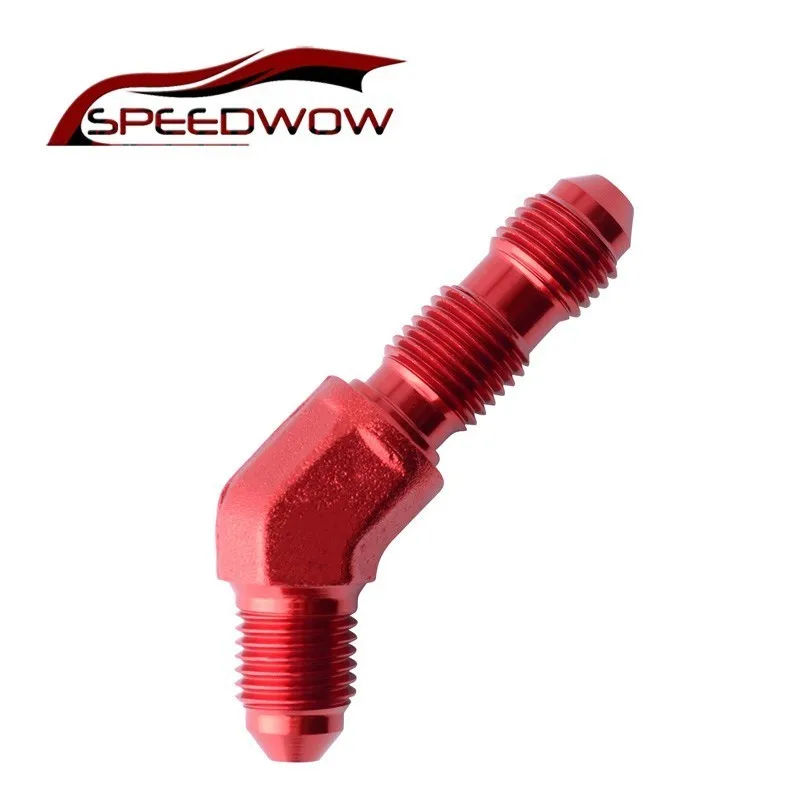 Переходник SPEEDWOW AN3 из алюминиевого сплава 45 градусов для масляного шланга