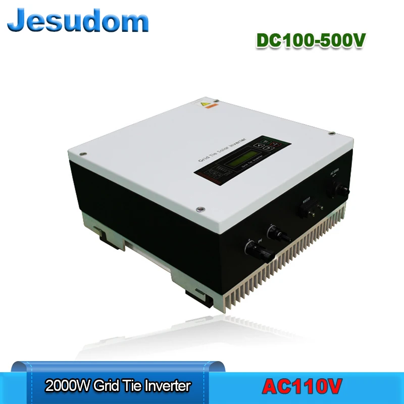 Солнечный инвертор 110V 2000W солнечный grid-tie Инвертор DC100V до 500V преобразования AC110/120V