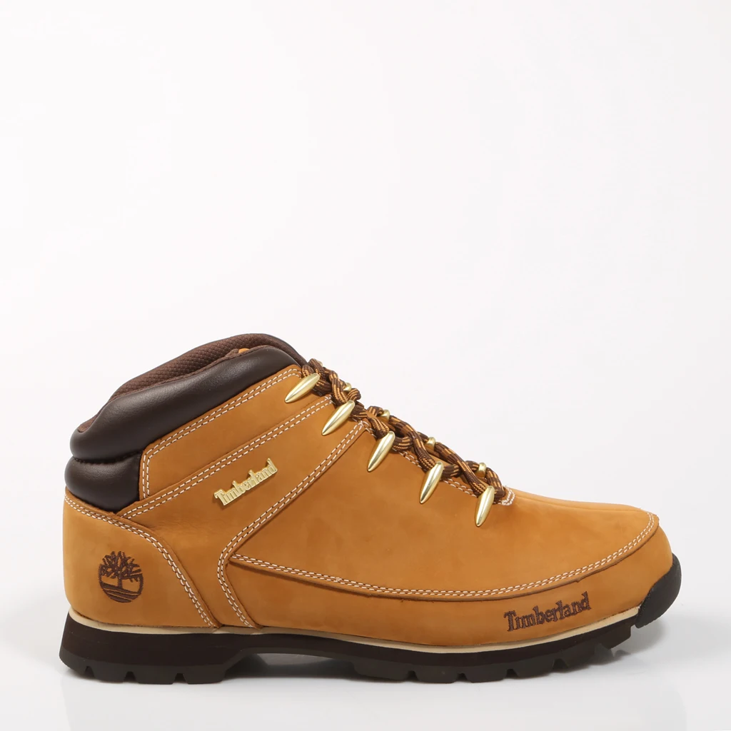 TIMBERLAND BOTINES EURO SPRINT MOSTAZA CA122I Amarillo Piel Hombre – Yellow ANKLE BOOTS Man Shoes Casual Fashion 68352