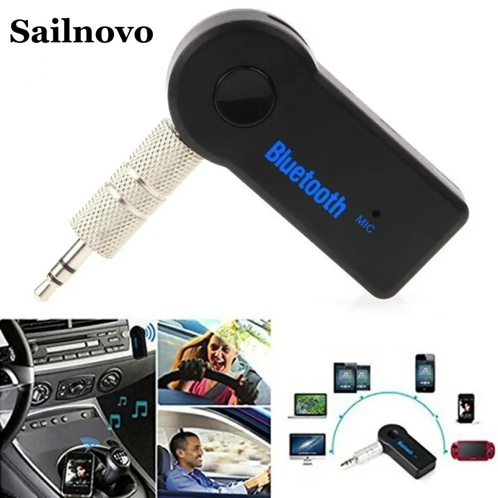 Bluetooth AUX аудио разъем 3 5 мм музыкальный приемник автомобильный комплект