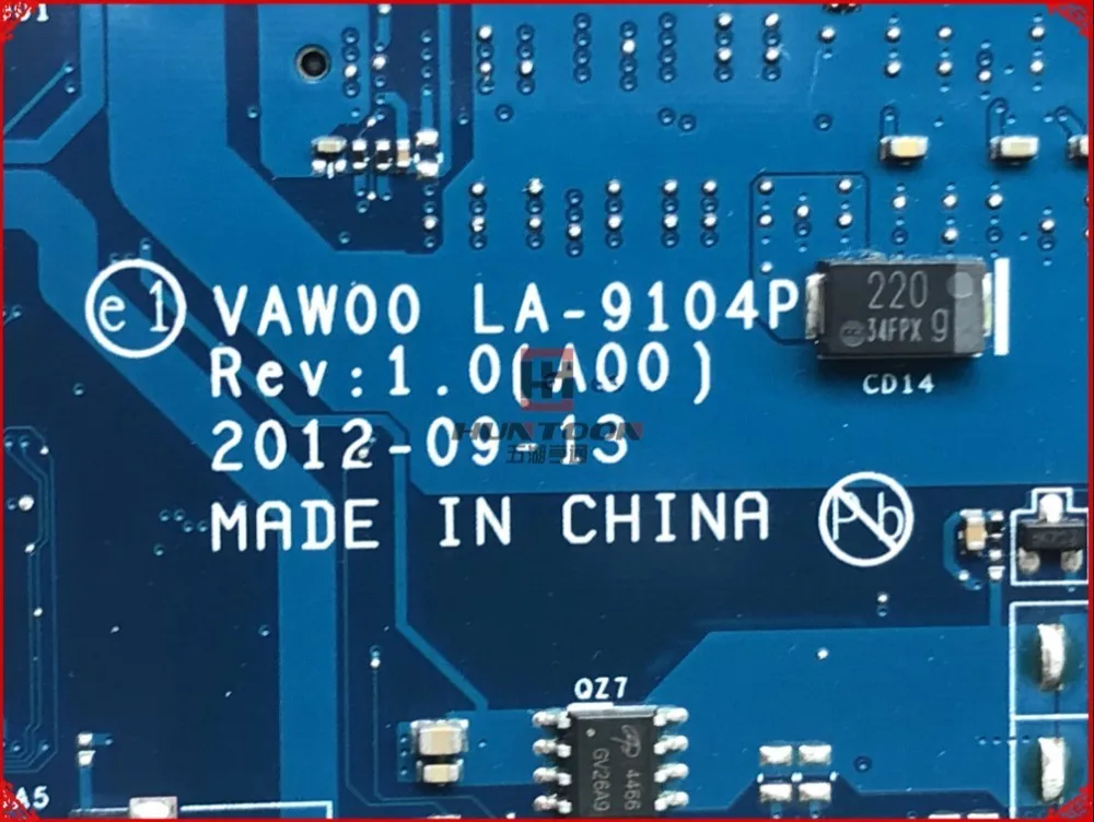 Hot Price High Quality Cn 0760r1 For Dell Inspiron 3521 5521 Laptop Motherboard Vaw00 La 9104p Sr0xl I5 3337u Ddr3l 100 Fully Tested August