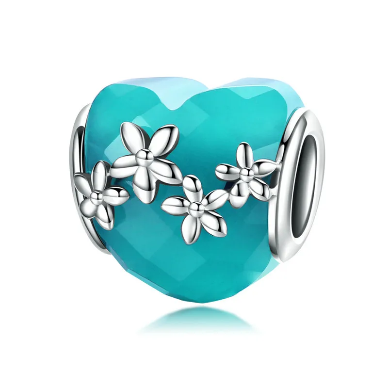 

MOWIMO Bohemian Flowers Bead 925 Sterling Silver Charms Fit Original Pandora Bracelets Pendant Women Jewelry Accessories BKC871
