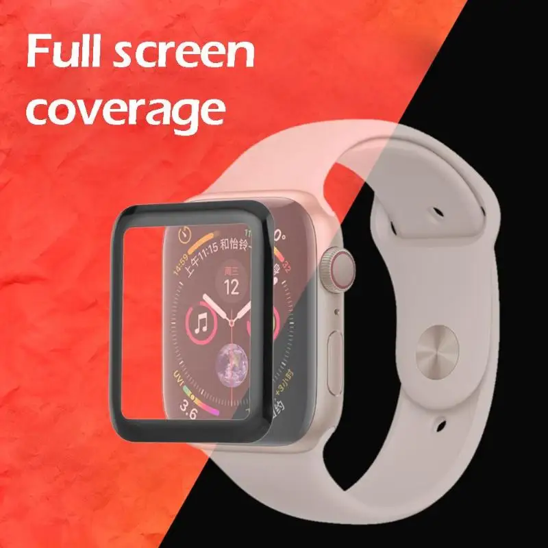 Защита для экрана из закаленного стекла Apple Watch Защитная пленка серии