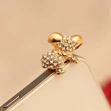 Универсальный мобильный телефон 3,5 мм наушники порт пылезащитный Разъем гарнитура наушники пробка аудио Пылезащитный для планшетных ПК