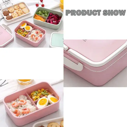 Ланч бокс Bento для микроволновой печи пищевой контейнер фруктов хранения детей и