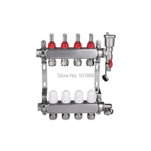 304 нержавеющая сталь 2-7 Wayout DN25 подогрева пола водоотделитель клапан