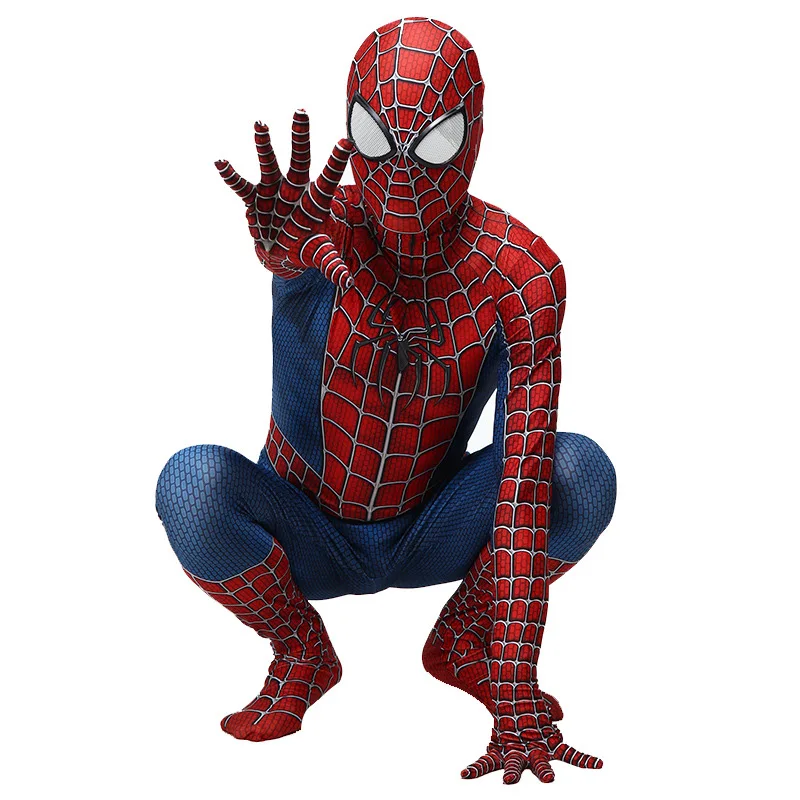 2019 New Spiderman Costume 3D Printed Kids Adult Polyester Fiber 2019 New Spiderman Costume 3D Printed Kids Adult Polyester Fiber