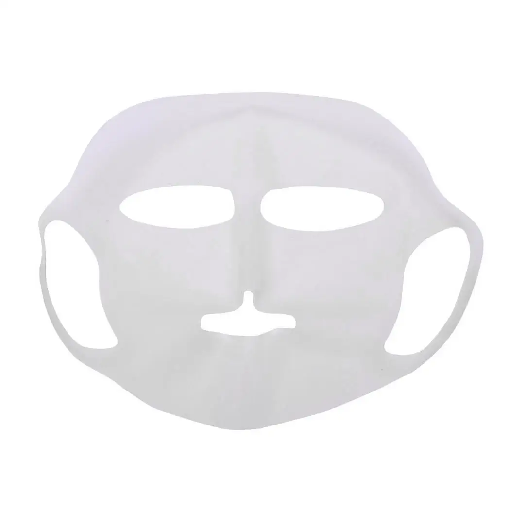

Ear-Mounted Silicone Reusable Cover White Pink Mask Face Wrapping Unisex Mask 70g Facial Full