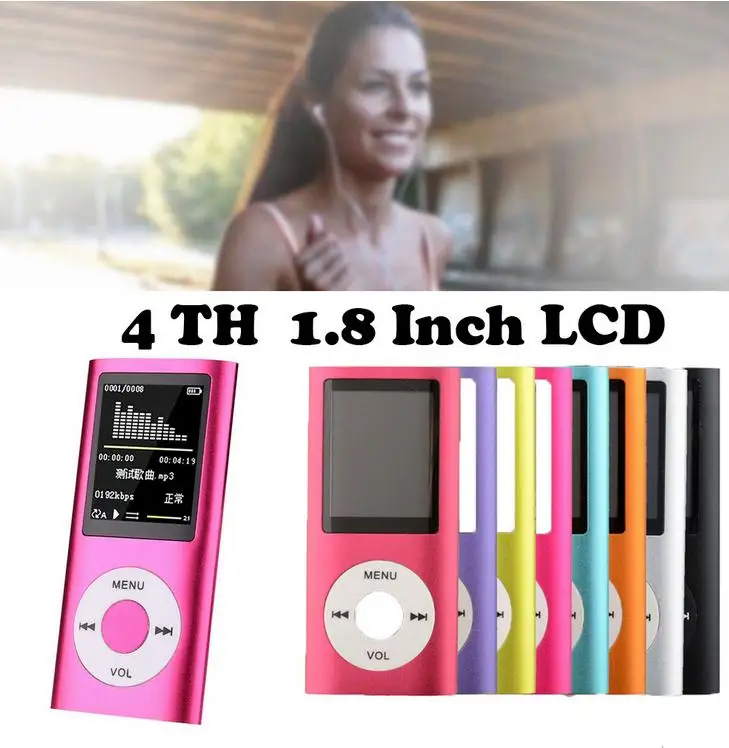 Горячая Распродажа портативный MP4 плеер цифровой 32 ГБ Led SD LCD iPod музыка домашнее