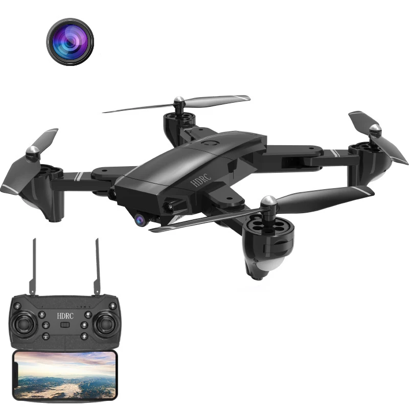 

Powstro RC Drone Optical Flow 720P Camera Real Time Aerial Video Four-Axis Aircraft Aerial Remote Control Plane WIFI Aerial Cam