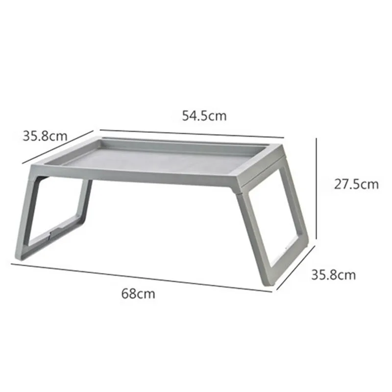 Portable Foldable Folding Laptop Table Notebook Desk Sofa Bed Laptop Table for Eating Studying on Sofa Bed with Folding Legs D