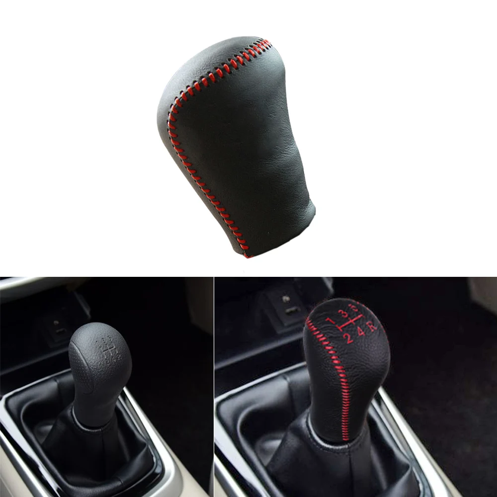 Genuine Leather Gear Shift Gaiter Cover Sleeve fit Nissan Almera N16 MK2 2000->