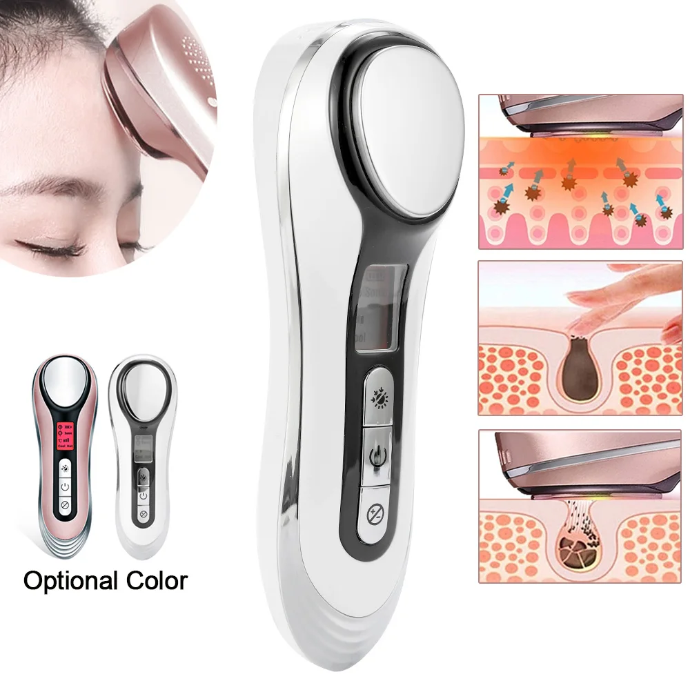 

Household Multifunctional Cold Hot Face Skin Care Handhold Type Facial Detoxification Cleansing Skin Wrinkle Removal