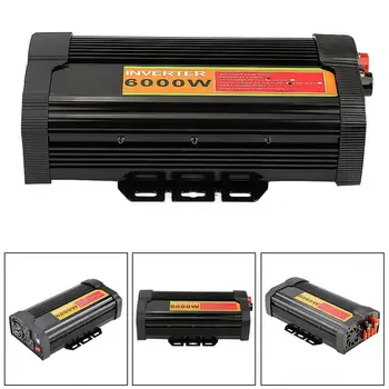 

przetwornica 12V DC to 110V AC 6000W Car Auto Voltage Transformer Inverter Converter Car Charge accesorios automovil