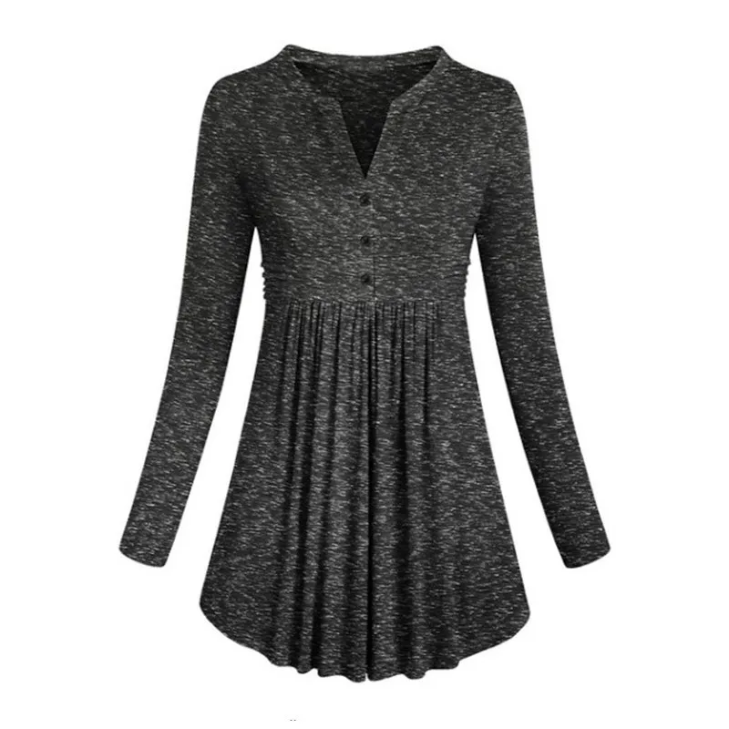 Горячая свободная повседневная одежда для мам беременных женщин с длинным