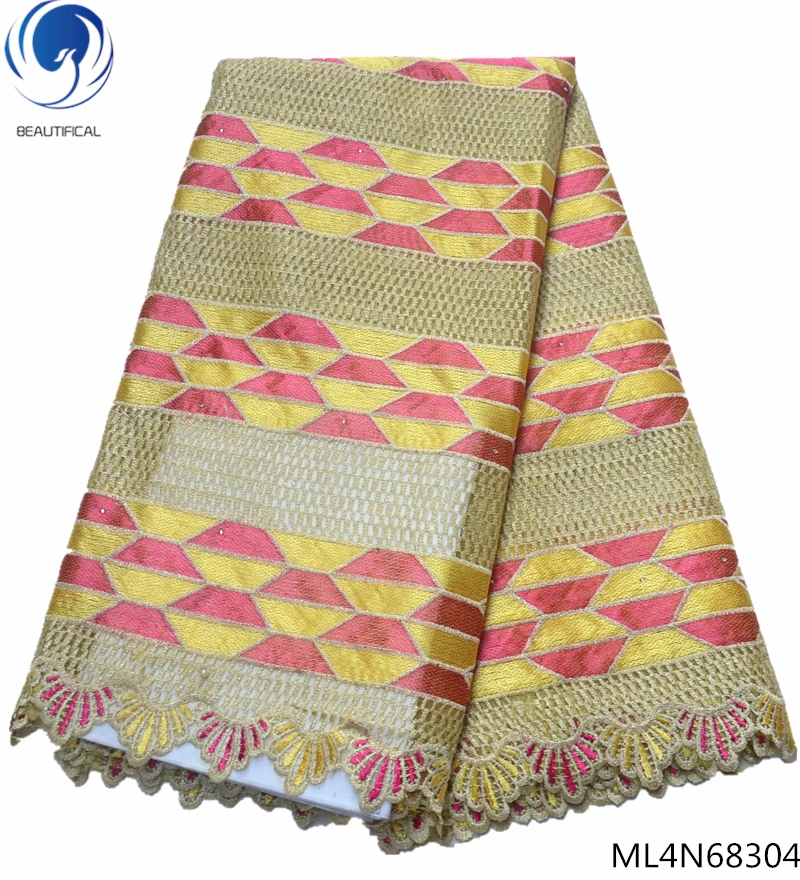 

Beautifical embroidery lace fabric tulle lace fabric lace dress fabric african french tulle mesh laces fabrics quality ML4N683