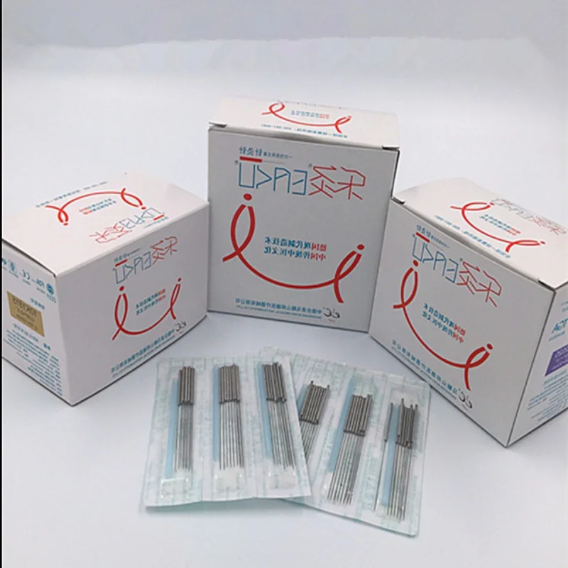 

new 500pcs disposable sterile acupuncture needles Tube needle Germany tech needle EACU acupuncture needle with tube moxibustion