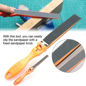 

Portable Professional Jewelry Polishing Tool Sandpaper Ruler Abrasive Grinding Buffing Plastic Jewelry Polishing Tool Accessory