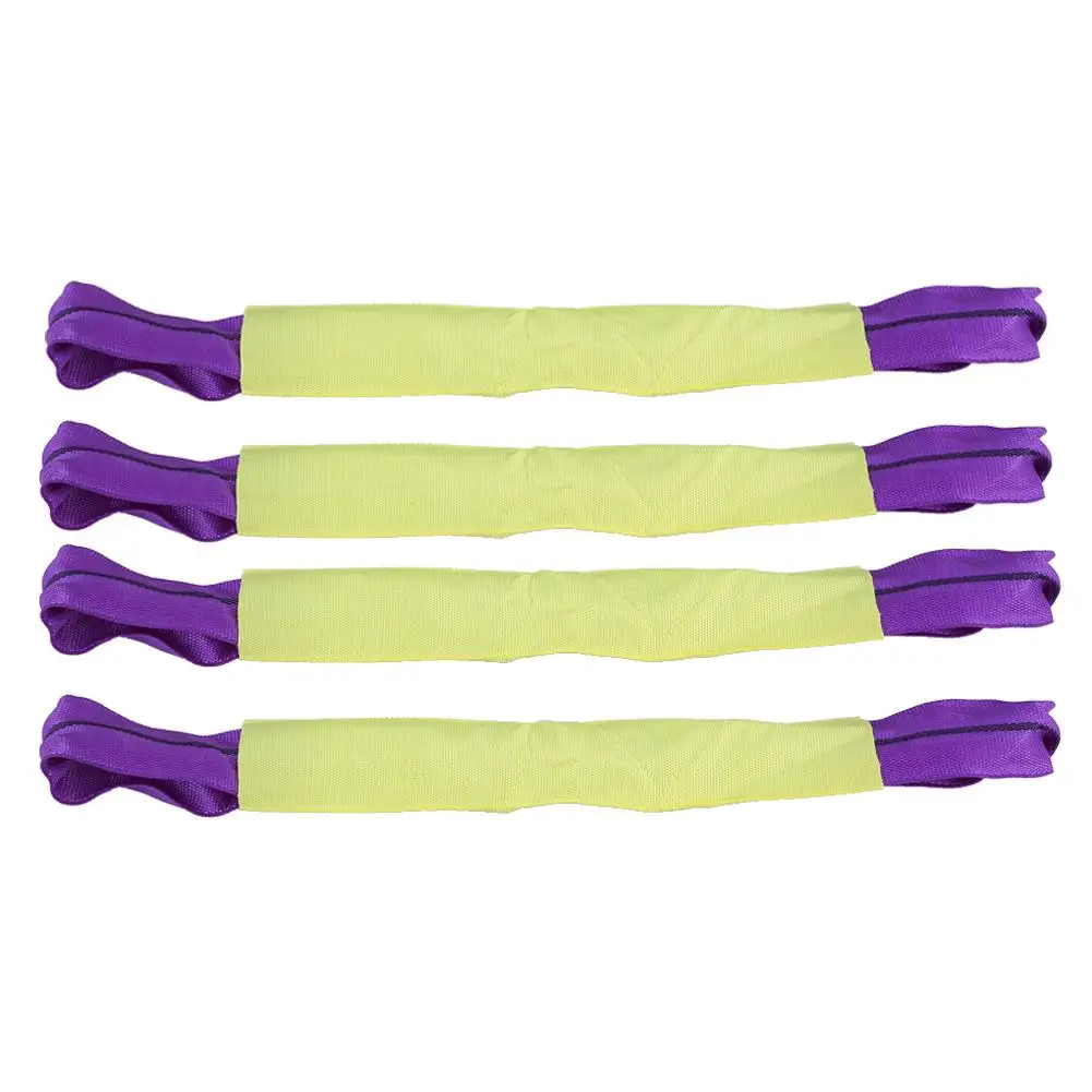 

4 x Alloy Wheel Bridging Security Link Straps for Axle Recovery Vehicle Trailer Transporter car styling tow strap